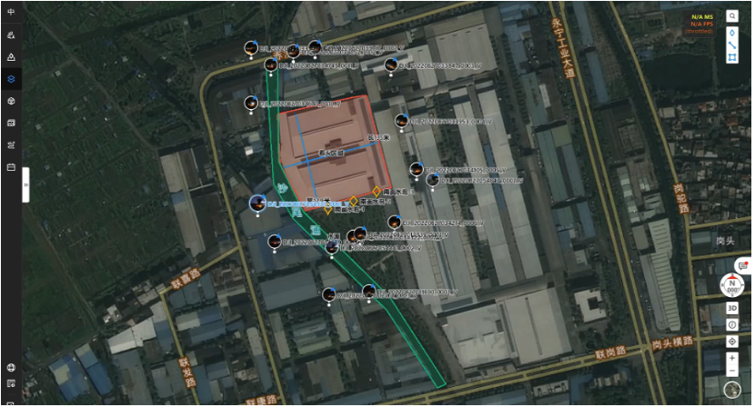 一键全景、、红外监控，，Mavic 3T 保障化工火灾救援